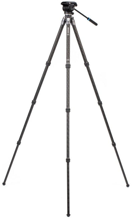 Видео статив Benro - TTOR24CLVS4PRO, 22.5-158.5cm, черен