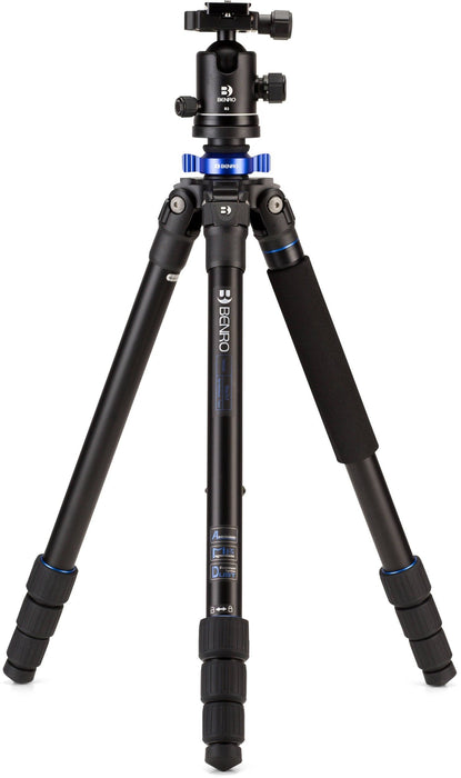 Статив Benro - Mach3 Series 2 AL + B2, 42-165 cm, черен