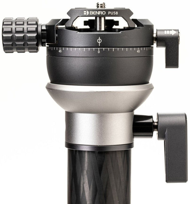 Монопод Benro - SupaDupa Pro, pivot leg base, 50-158cm, черен