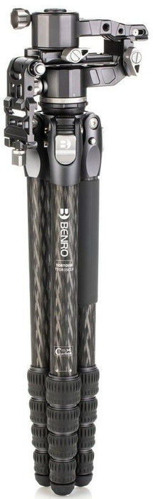 Статив Benro - Tortoise TTOR35C + GH2F, 30-167.5 cm, черен