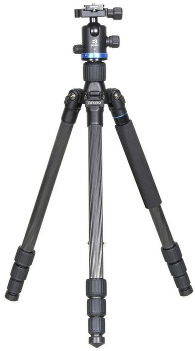 Статив Benro - iFoto L CF + IB0, 46-166 cm, черен