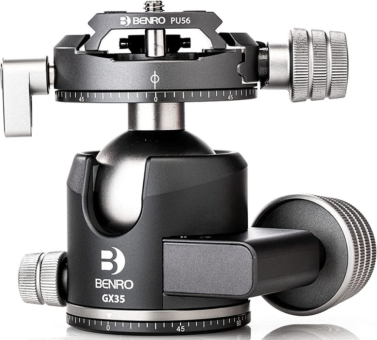Ябълковидна глава Benro - GX35 Low Prof с плочка PU56