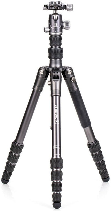 Статив Benro - Bat One 15A + VX20, 37-165 cm, сребрист