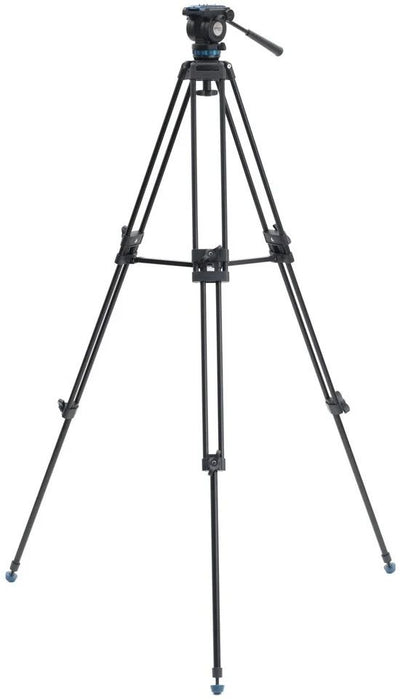 Видео статив Benro - KH25PC + Head, 75-156.5 cm, черен