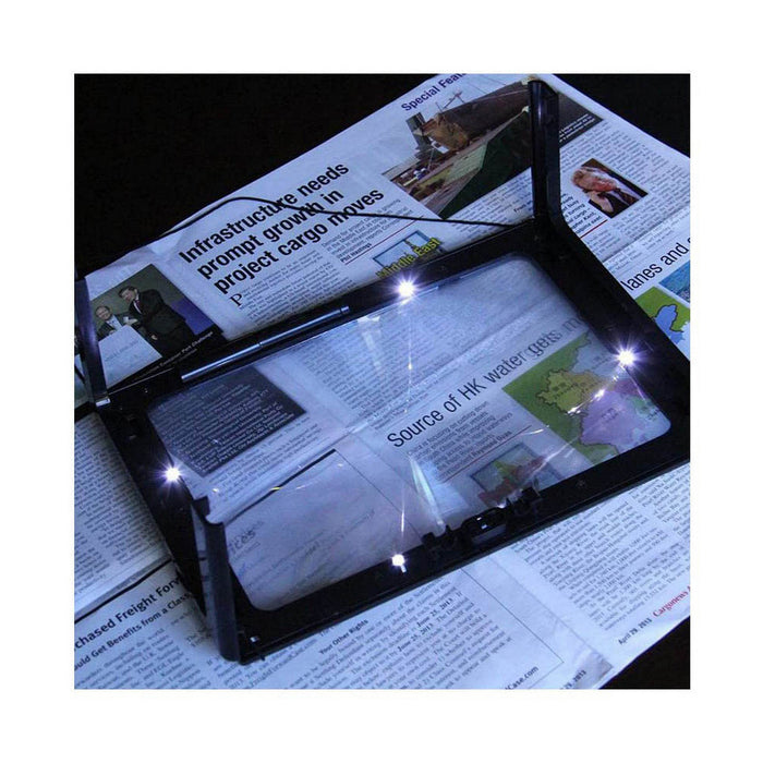 Лупа с LED Bensontools (27 x 20 x 2 cm)