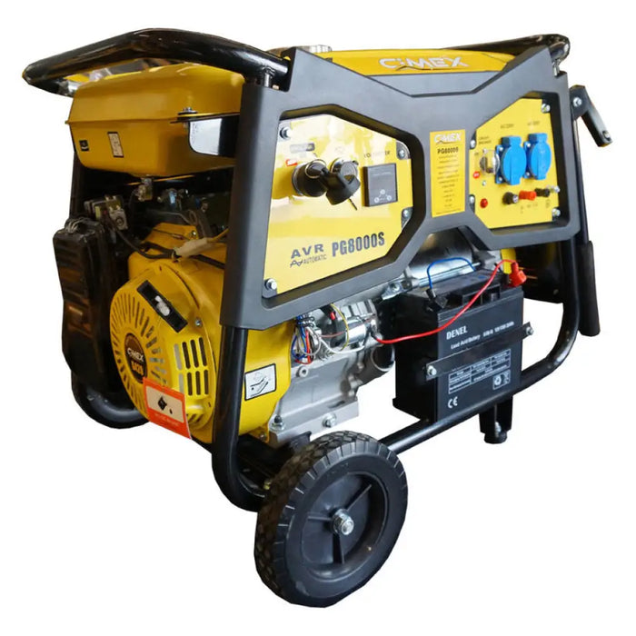БЕНЗИНОВ ГЕНЕРАТОР CIMEX PG8000S 6000 W