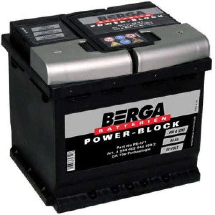 BERGA POWER BLOCK 44AH 440A R+