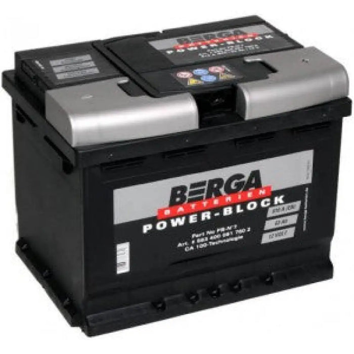 BERGA POWER BLOCK 63AH 610A R+