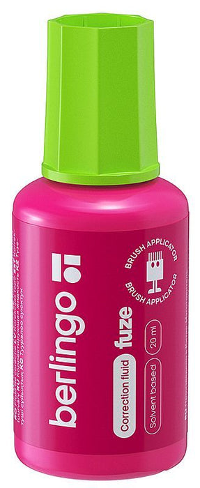 Коректор Berlingo Fuze - 20 ml, асортимент
