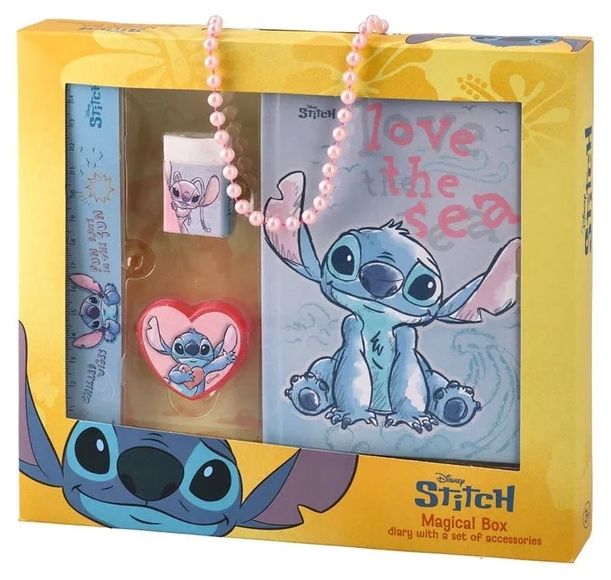 Комплект тефтер с аксесоари Best Buy - Magical Box, Stitch