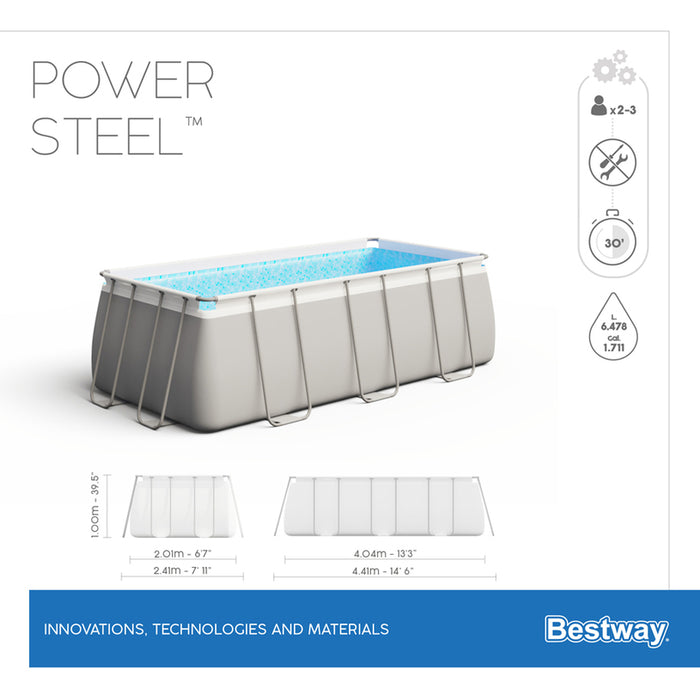 БАСЕЙН 404X201X100СМ С ПЯСЪЧЕН ФИЛТЪР BESTWAY 56442