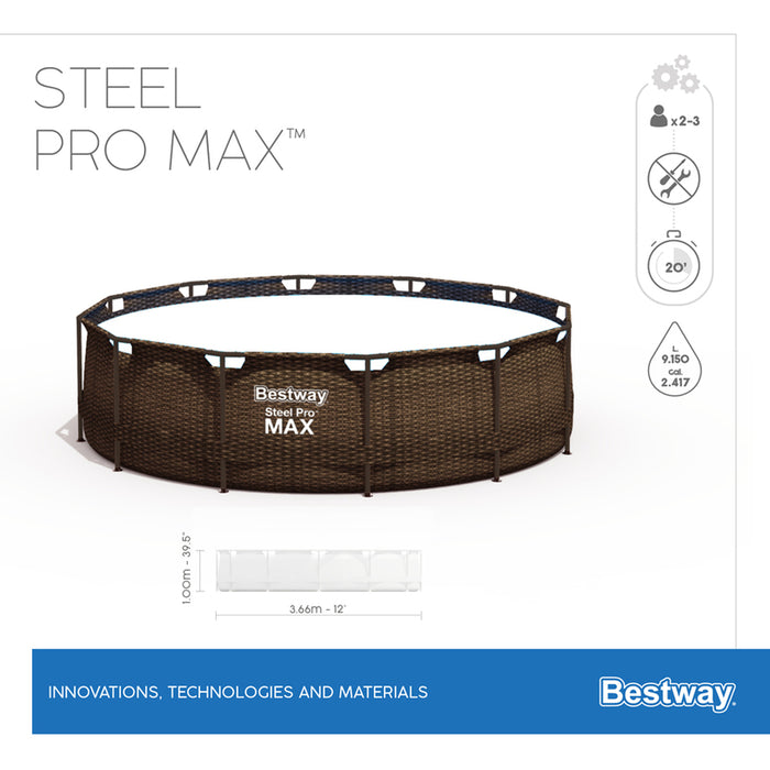 БАСЕЙН Ф366Х100СМ BESTWAY 56709