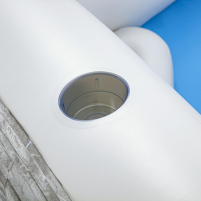 БАСЕЙН 213X206X53 STONE POOL BESTWAY 54423