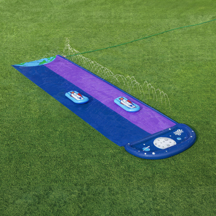ВОДНА ПЪЗАЛКА 488CM DOUBLE SLIDE BESTWAY 52642