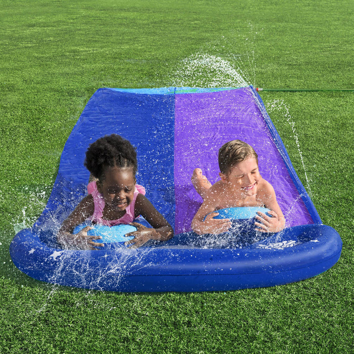 ВОДНА ПЪЗАЛКА 488CM DOUBLE SLIDE BESTWAY 52642