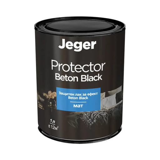 BETON BLACK ЗАЩИТНО ПОКРИТИЕ 1 L JEGER