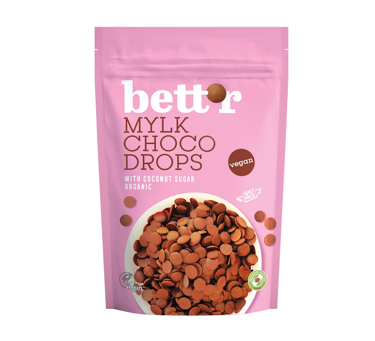 Био капки млечен шоколад, 200 g