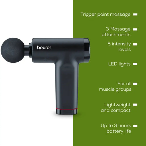 Beurer MG 89 МАСАЖЕН ПИСТОЛЕТ CompactPower Тих лек и удобен