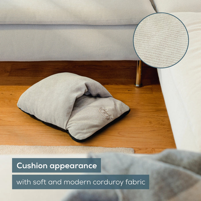 Beurer FM 28 Компактен масажор за крака 2 в 1: Вибрационен масажор и нагревател за крака; 3 програми; Работа чрез USB-C кабел; до размер 43; автоматично изключване след 20 минути