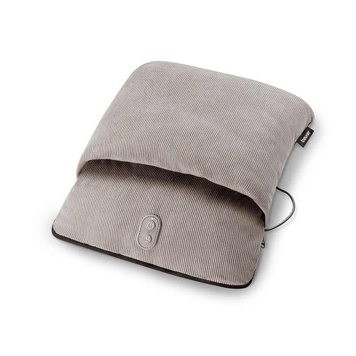 Beurer FM 28 Компактен масажор за крака 2 в 1: Вибрационен масажор и нагревател за крака; 3 програми; Работа чрез USB-C кабел; до размер 43; автоматично изключване след 20 минути