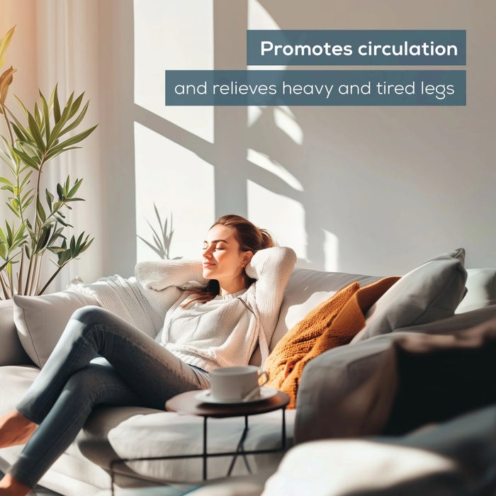 Beurer FM 28 Компактен масажор за крака 2 в 1: Вибрационен масажор и нагревател за крака; 3 програми; Работа чрез USB-C кабел; до размер 43; автоматично изключване след 20 минути