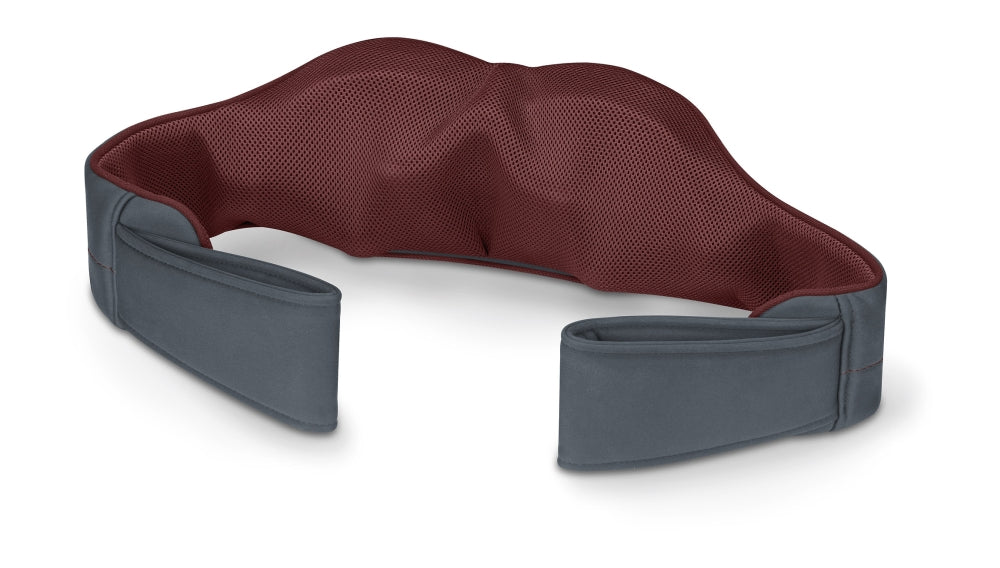 Beurer MG 151 3D Shiatsu масажор; за рамене, шия, гръб и крака; 3D масажни глави; 8 въртящи се шиацу масажни глави; Въртене по/обратно на часовниковата стрелка; 3 нива; автоматично изключване; светлинна и топлинна функция
