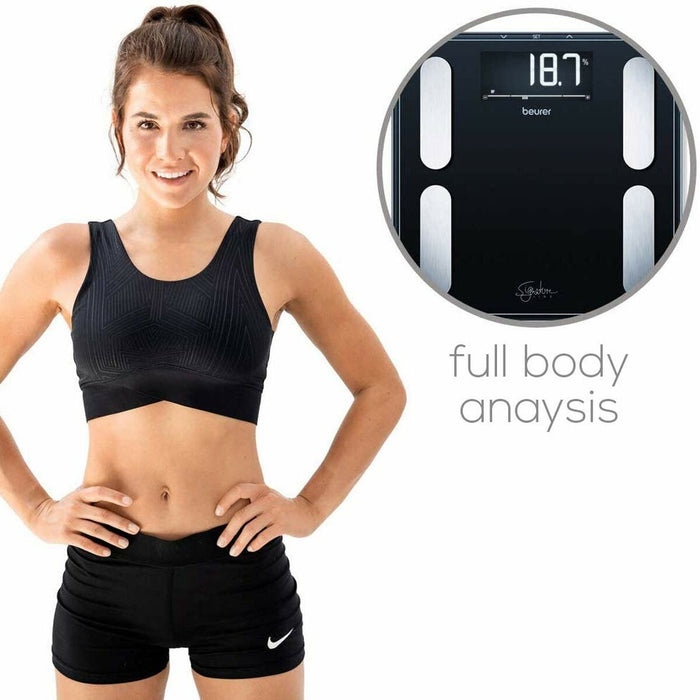 Електронен кантар за баня Beurer BF400 NEGRO