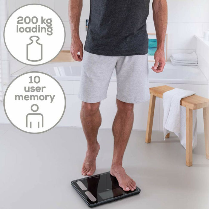 Електронен кантар за баня Beurer BF400 NEGRO