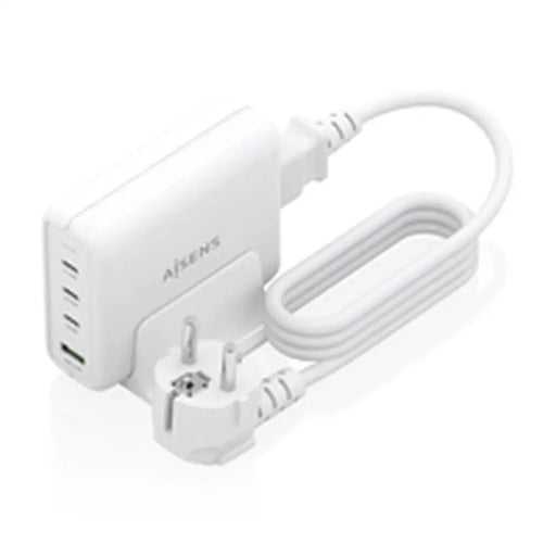 Безжично зарядно Aisens ASCH-140W4P055-W Бял 140 W