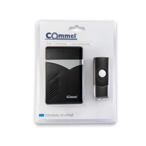 БЕЗЖИЧЕН ЗВЪНЕЦ ЧЕРЕН LED 300М COMMEL