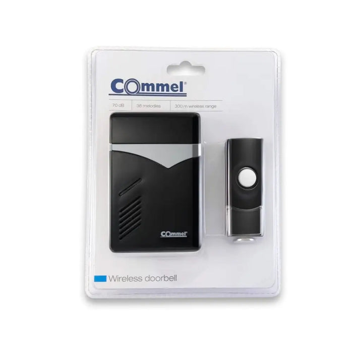 БЕЗЖИЧЕН ЗВЪНЕЦ ЧЕРЕН LED 300М COMMEL