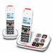 Безжичен телефон Swiss Voice Xtra 2355 Duo Бял