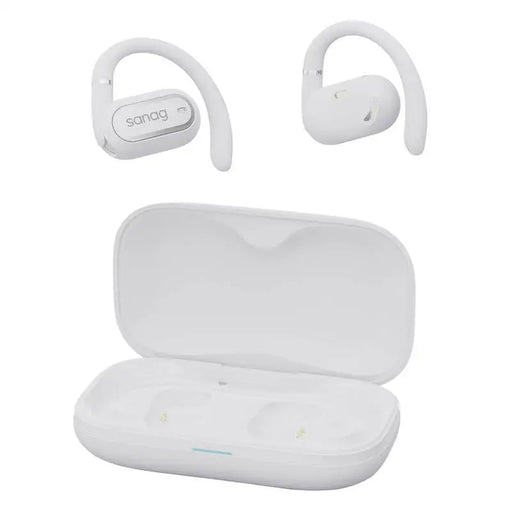Безжични слушалки Sanag G36S Bluetooth 5.4 бели