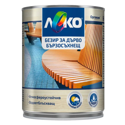 БЕЗИР ЗА ДЪРВО БЪРЗОСЪХНЕЩ 750 ML LEKO