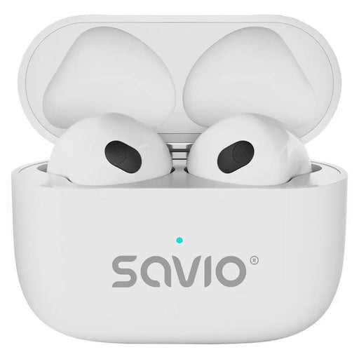 Безжични слушалки Savio TWS-01PRO Бял
