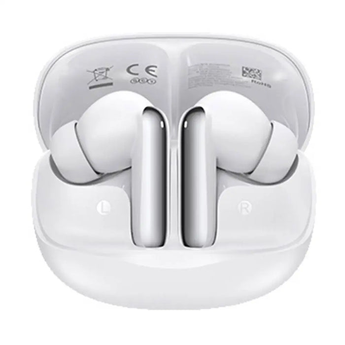 Безжични слушалки QCY MeloBuds HT12 Bluetooth 5.4 IPX4 бели