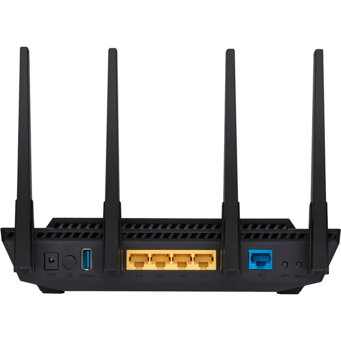 Безжичен рутер ASUS RT-AX58U V2 AX3000 Dual Band WiFi 6