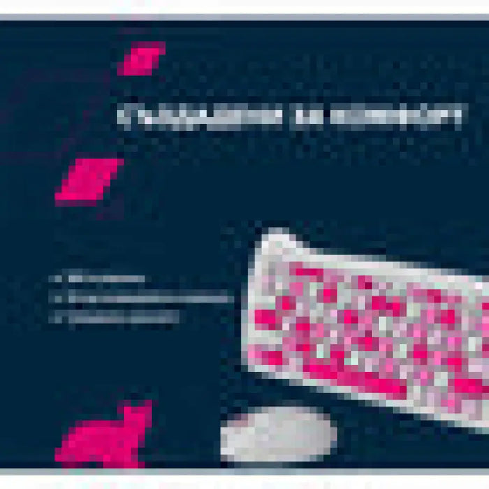 Безжичен Комплект Клавиатура мишка пад CANYON KITTY EDITION