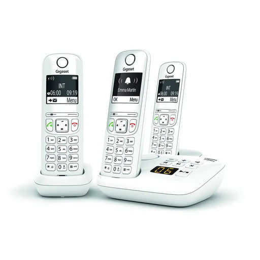 Безжичен телефон Gigaset AS690A Бял