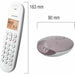 Безжичен телефон Logicom ILOA 155T SOLO Кафяв Сив Тъмнокафяв