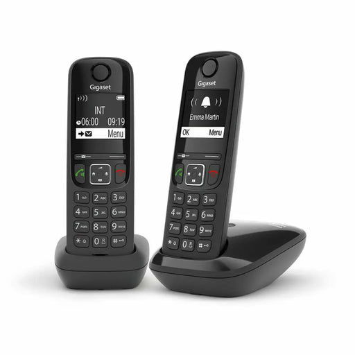 Безжичен телефон Gigaset AS690 Черен