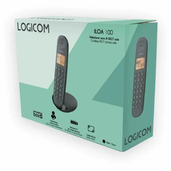 Безжичен телефон Logicom ILOA 150 SOLO Сив