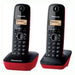 Безжичен телефон Panasonic KX-TG1612 DECT Negro