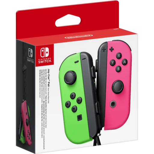 Безжичен джойстик Nintendo Joy-Con Зелен Розов