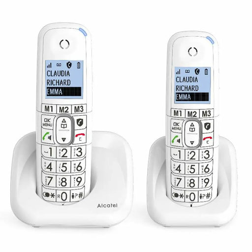 Безжичен телефон Alcatel VERSATIS XL Бял Син