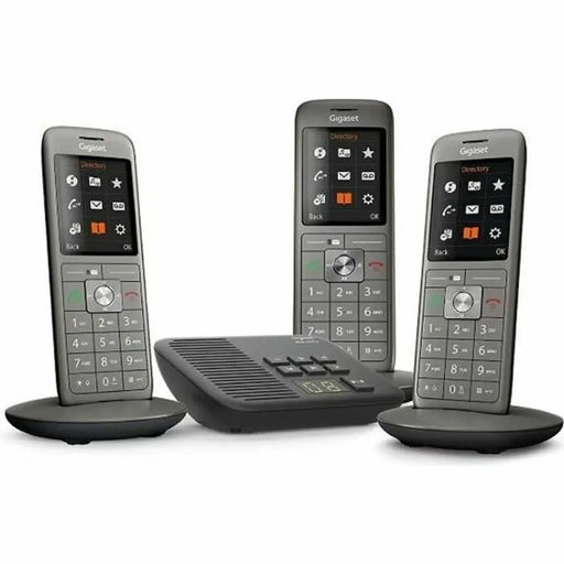 Безжичен телефон Gigaset CL660A Trio Сив