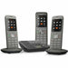 Безжичен телефон Gigaset CL660A Trio Сив