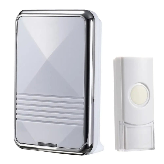 БЕЗЖИЧЕН ЗВЪНЕЦ БЯЛ LED 300М COMMEL