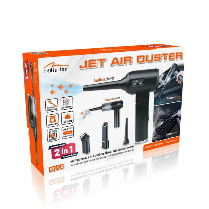 Безжичен 2-в-1 вентилатор JET AIR DUSTER MT6538