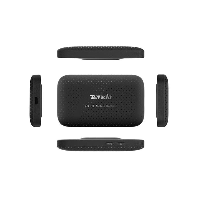 Безжичен рутер Tenda 4G185 Еднобандов (2,4 GHz) 4G Черен